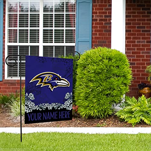 Image of Rico Industries NFL Standard /Primary Personalized 13 inch x 18 inch Double Sided Garden Flag