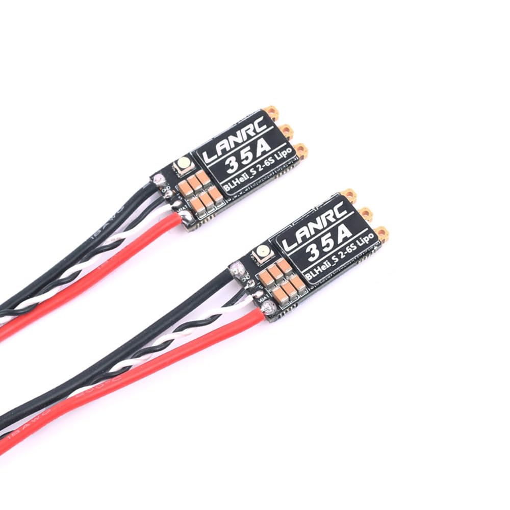 Amazon.com: LANRC 35A ESC 2S-6S Brushless ESC BLHeli_S Electronic