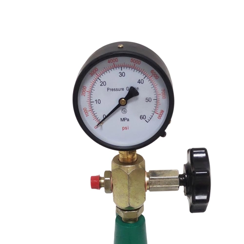 Comprobador de Inyectores S80H, Comprobador de Inyectores de Bomba de Aceite, Calibrador de Inyectores Common Rail, Manómetro de 0 A 60 MPA