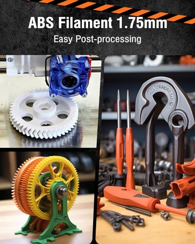 Image of SUNLU ABS Filament 1.75mm,Black,5kg | 3D Printer Filament,Highly Resistant Durable,Heat Resistance,Excellent Toughness,For 99% FDM 3D Printers.