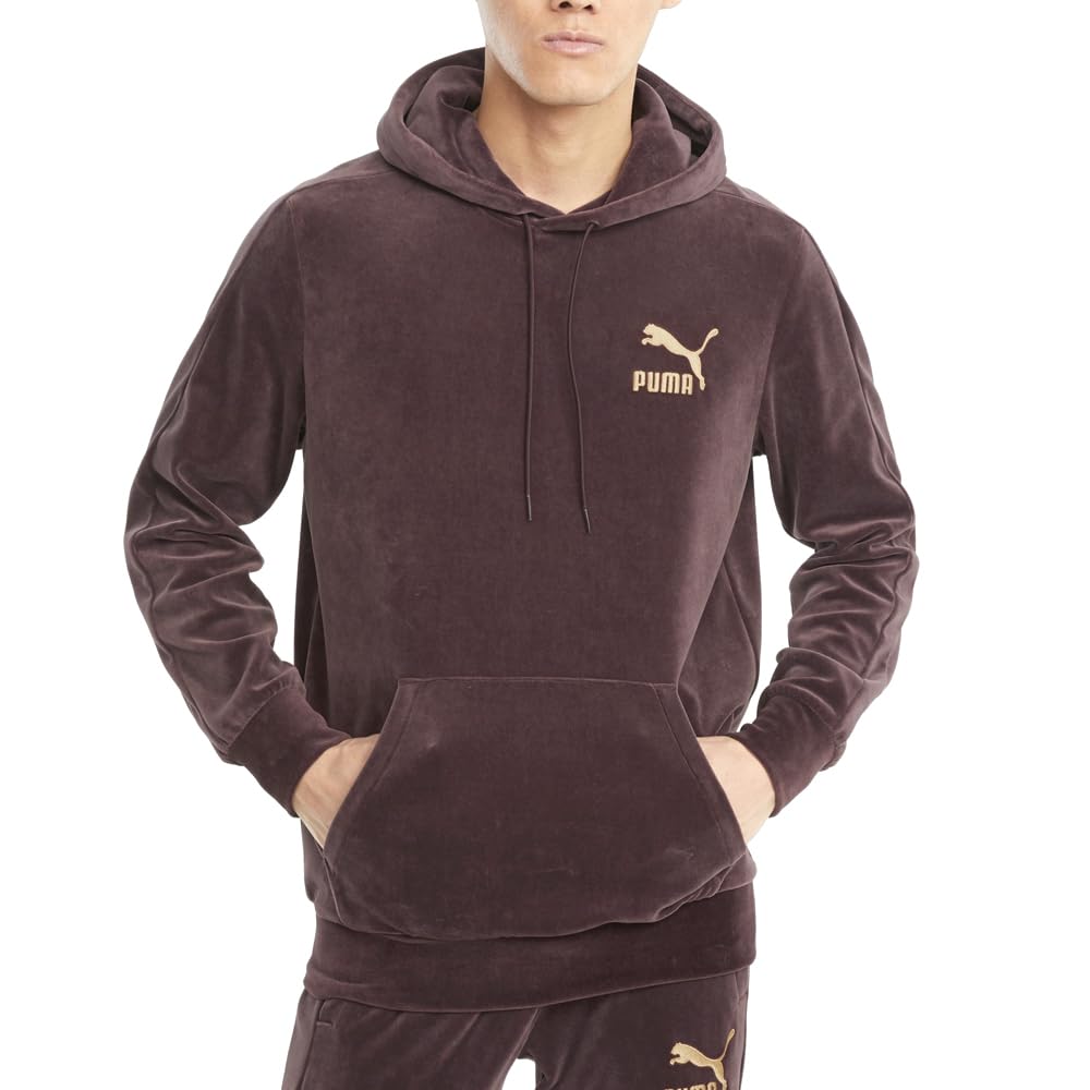 トップス PUMA VELOR FABRIC V-NECK MENS L - トップス