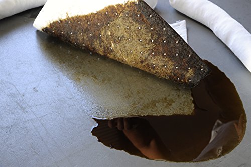 Aabaco Oil Only Absorbent Pads - Heavy Weight Sheets (100Ct Per Pack) 15 X 17 Inch High Absorbency For Oil And Fuel Spills - Repels Water, Absorbing Up To 24 Gallons - Cleanup & Automotive (100) #TOP5