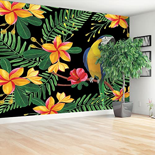 Papier Peint Fleurs ara Tulup : Rénovation Murale Facile et Moderne - 3