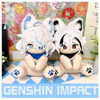 Amazon.co.jp: 原神 アルレッキーノ フリーナ ぬいぐるみ 召使