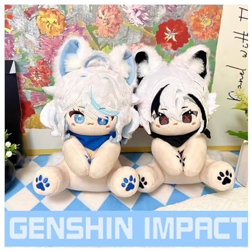 Amazon.co.jp: 原神 アルレッキーノ フリーナ ぬいぐるみ 召使