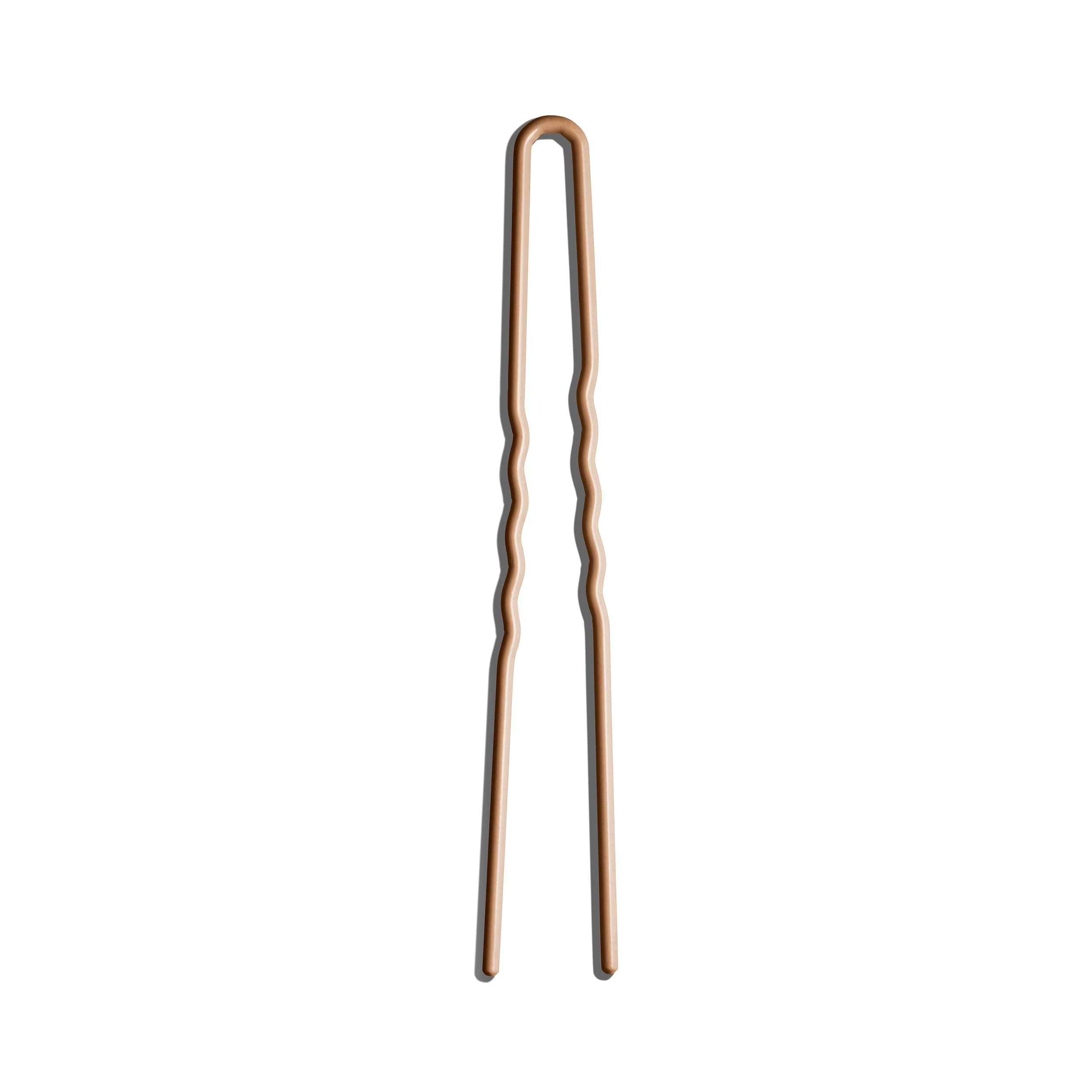 Day Rate Beauty Oversized Power Pin (7-Inch) – Large U-Shaped French Hair Pin for Buns, French Twists & Updos – Nylon-Coated, Anti-Snag, Hair-Safe –