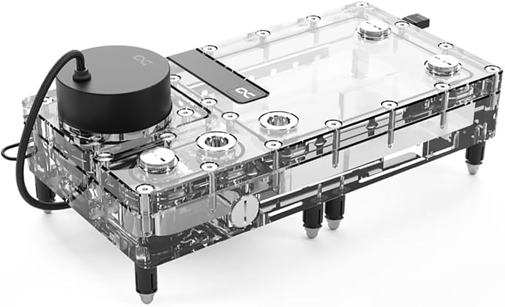 Alphacool Flat Reservoirリザーバータンクコンボ Alphacool Core Flat Reservoir 240 Right with VPP pump | Alphacool