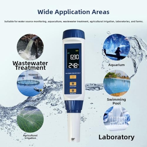 Testeur de qualité de l'eau pour éviter les erreurs de pH en aquaculture