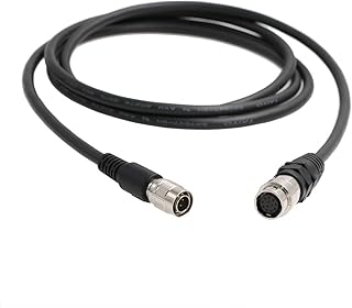 B4 ENG Lens Servo Start Stop Trigger Power Cable Hirose 12 Pin to Hirose 4 Pin for SONY F55 F5 Camera to Fujinon Nikon ENG and Cine Servo Lenses(18inch/45cm)