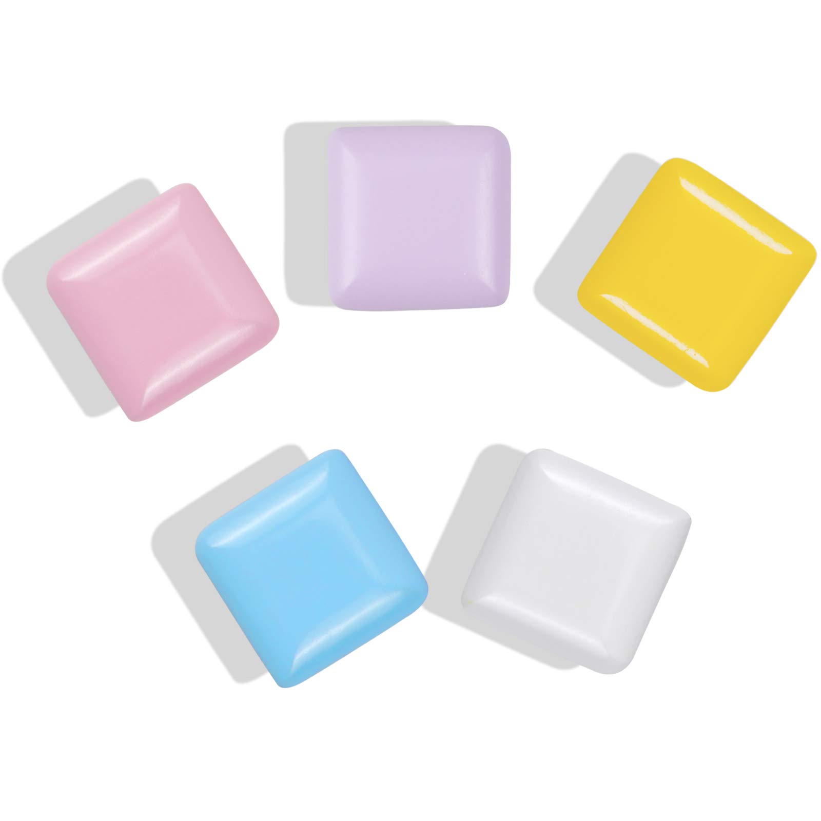 10 Pezzi Pomelli per Bambini Colorate Pomelli per Cassetti in Legno Pomello Maniglie per Armadio con 10 Vite Manopole per Mobili da Cucina Cassetto Camera dei Bambini Bagno Decorazione