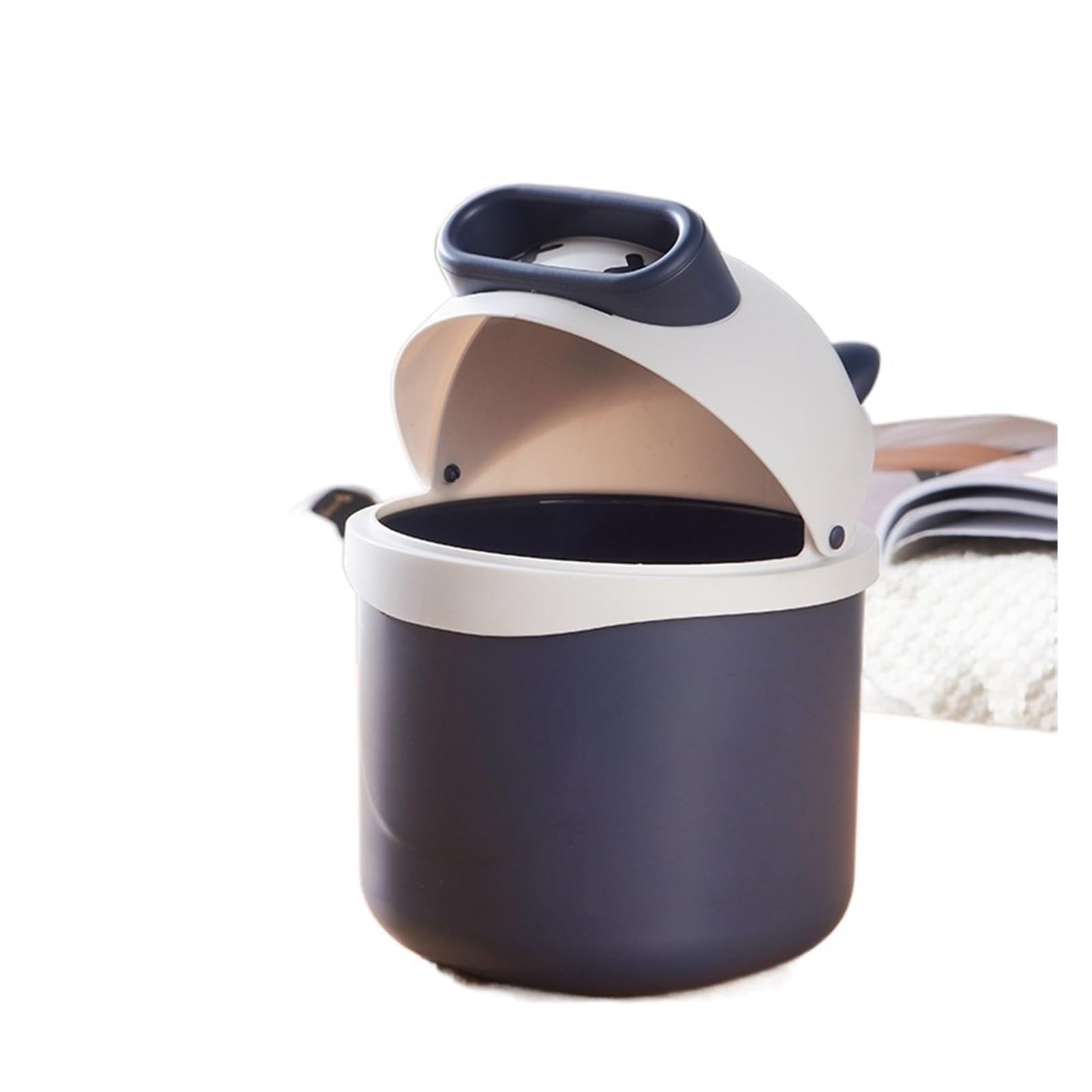 Poubelle Panda Mignonne - Mini Corbeille Déco Pour Chambre, Bureau Ou Cuisine - Design Amusant Et Pratique
