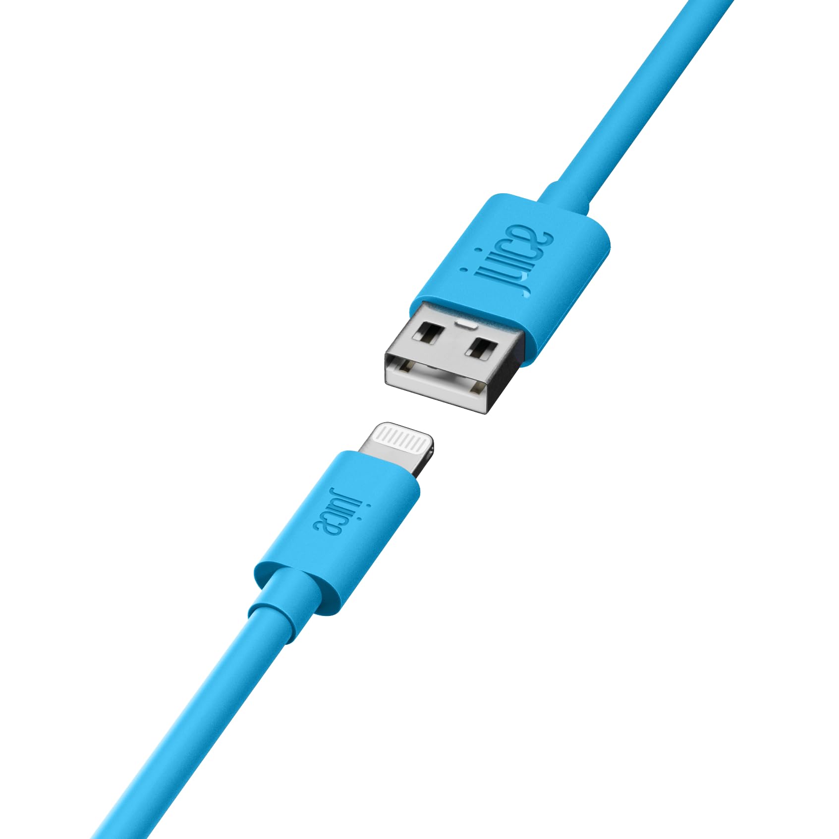 Juice ECO Lightning Cable 1m | MFi Certified iPhone Charging Lead | Aqua