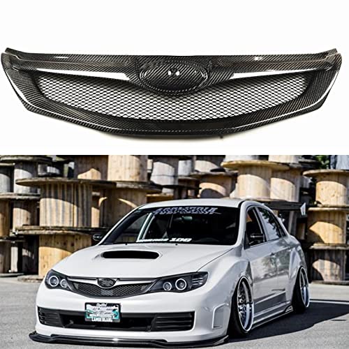 Griglia Di Ventilazione Laterale Paraurti Anteriore Per Subaru STI WRX GRB Wagon 2008-2014 - Colore Nero