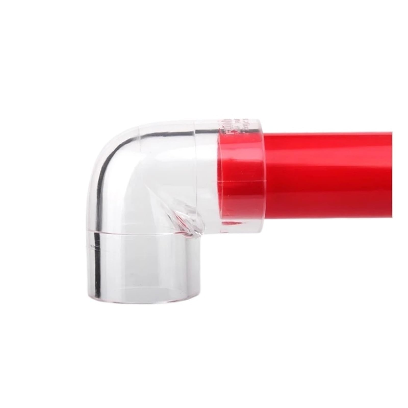 16~50mm Acrylic 90°Elbow Transparent Tube Fittings, Water Pipe Connector for Aquarium, Garden Irrigation Joint, Accessories for Fish Tank (Inner Dia 20mm)