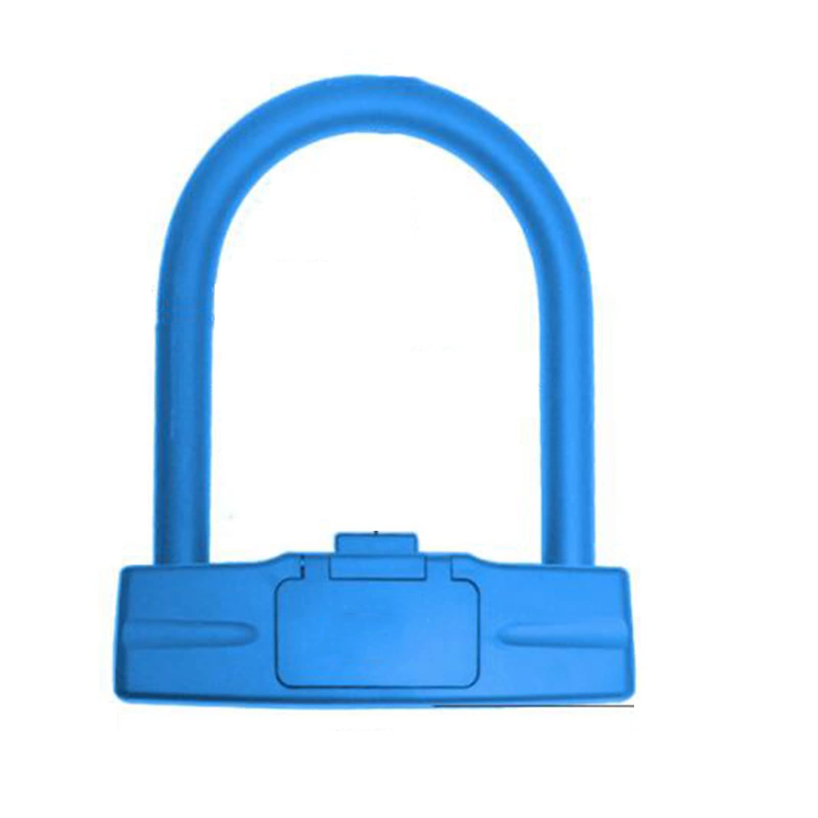 Chaîne antivol de sécurité en Acier, antivol à Combinaison à 5 Chiffres en U pour vélo, Moto, Scooter, vélo (Bleu, 22 x 17 cm)