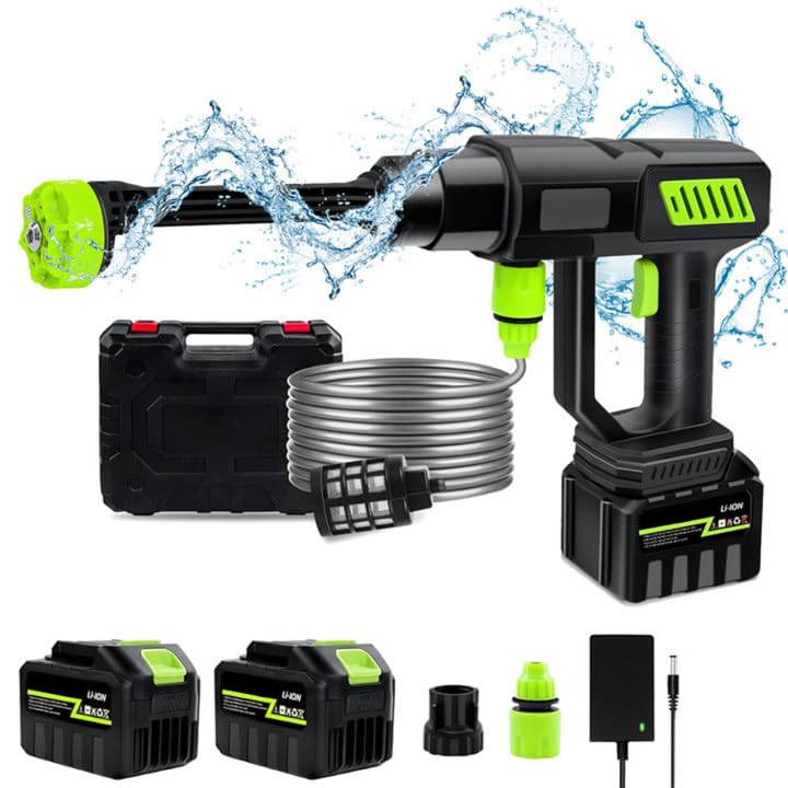 Bonplus Idropulitrice Ad Alta Pressione BP 48V, Idropulitrice A Batteria, Pistola Per