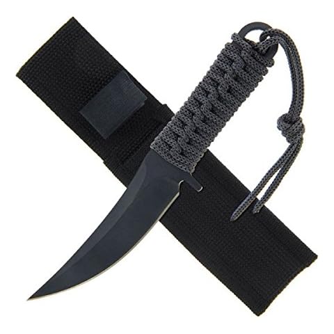 G8DS® Jagdmesser Fahrtenmesser" Grey Survival" Jagd Camping Outdoor Cover