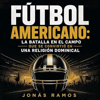 Diseño de la portada del título F&uacute;tbol americano: La batalla en el campo que se convirti&oacute; en una religi&oacute;