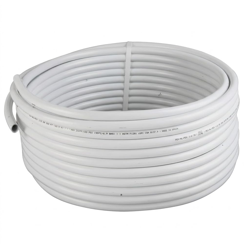 Suinga Multicapa mm | Tubo Multicapa mm metros AENOR | Tuberia Multicapa Fontaneria mm Exterior | Ideal para Agua Caliente Sanitaria, Suelo Radiante y Radiadores (20 mm, 10000, Centímetros)