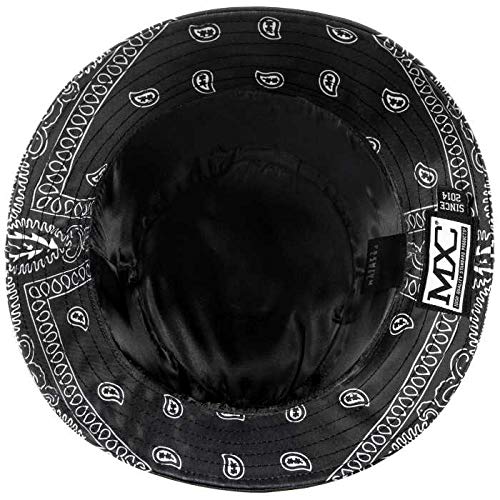 Chapéu Bucket Hat MXC BRASIL Original Explicit Content Thug Life Tamanho:Único;Cor:Preto