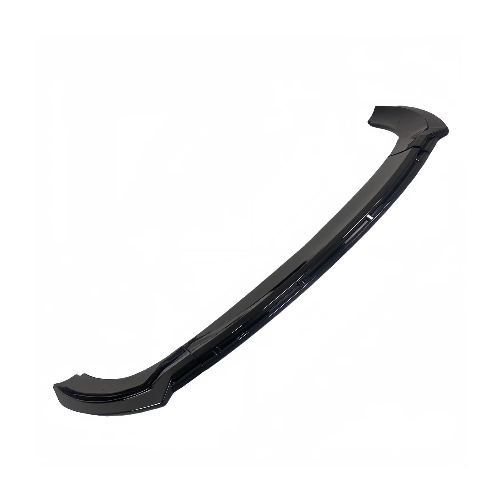Parachoques Delantero Coche Spoiler Separador Labios Parachoques Delantero Negro Brillante 3 Piezas para Seat para Leon MK2 para Cupra R 09-12 Kit Facelift Tuning Kit lip