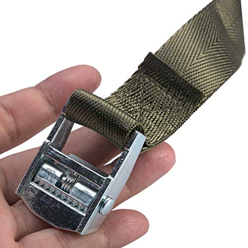 LIXFDJ Correias de cinto de nylon - tiras de amarração, alças de embalagem com fivela para bolsas, a