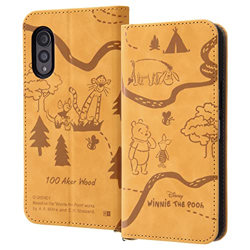 ????? Inglem Arrows N/Disney Characters/Shockproof Notebook Type Leather Case Raffine/Winnie The Pooh Monotone IJ-DARNDML2Y/PO26