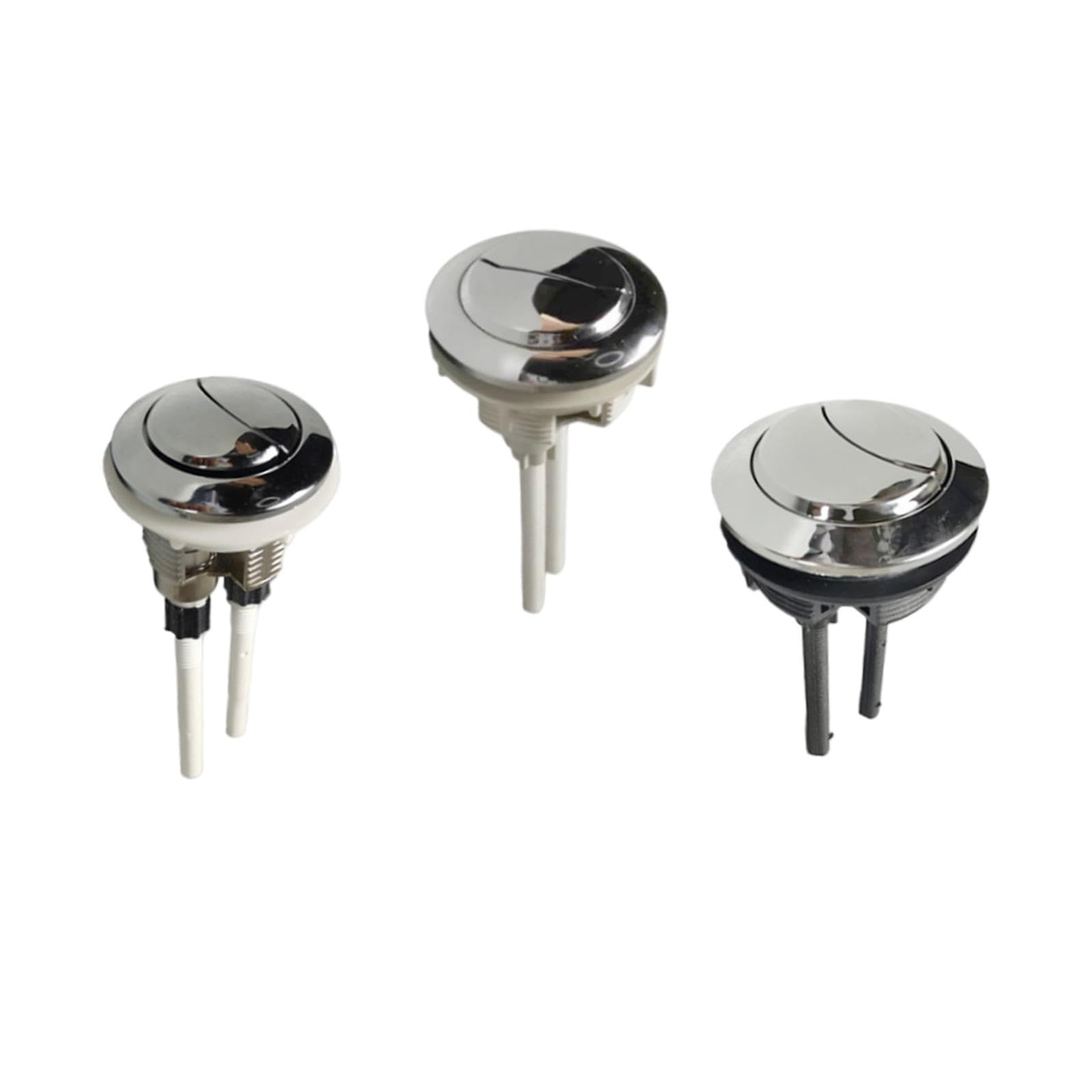 ATORSE™ 5xToilet Dual Flushs Button Toilet Cistern Flush Flushing