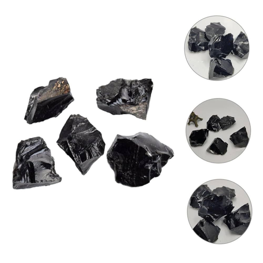 石　 天然石 装飾用石 黒 Amazon.co.jp: 5黒曜石黒曜石天然の装飾品黒曜石石の装飾品