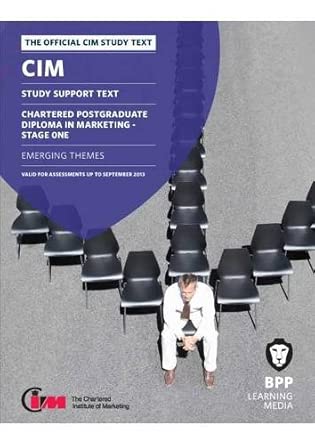 CIM 9 Emerging Themes: Study Text book cover
