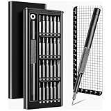 kinoco Set di cacciaviti professionali di precisione magnetici – Mini kit di riparazione per elettronica (telefono, computer, orologio, MacBook, campanello collegato, occhiali)