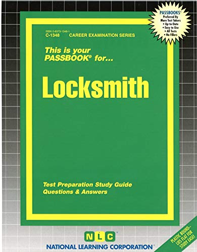 Locksmith (Career Examination Series)