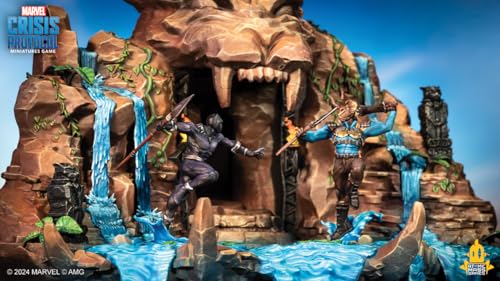 Marvel: Crisis Protocol Batalla por el Trono – Paneles RIVAL: ¡Enfrentamiento en Wakanda! Juego de Mesa de Superhéroes, Edad Recomendada 14+, 2 Jugadores, Tiempo de Juego 90 Minutos, Fabricado por Atomic Mass Games miniatura 6
