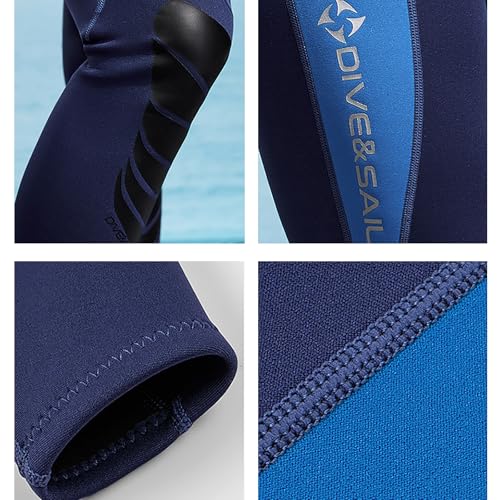 Chaqueta de neopreno de 3MM para hombre y mujer, con manga larga y cremallera frontal, para buceo y surf en agua fría miniatura 5