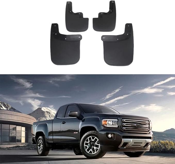 Guardabarros para GMC Canyon 2015-2020: juego completo delantero y trasero de 4 piezas