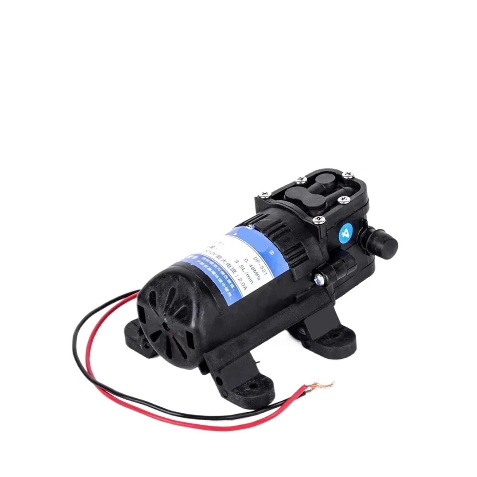 CUDTAPI 1PCS 12V 70PSI 3.5L/min Agricultural Electric Water Pump Mini High Pressure Diaphragm Spray Car Wash(Pump)
