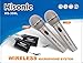 Hisonic 2 X HS308L, A Pair of Wireless Hand Held Microphone HS308L, 2 in 1 Microphone, Wired and Wireless Microphone, 2 Microphone included