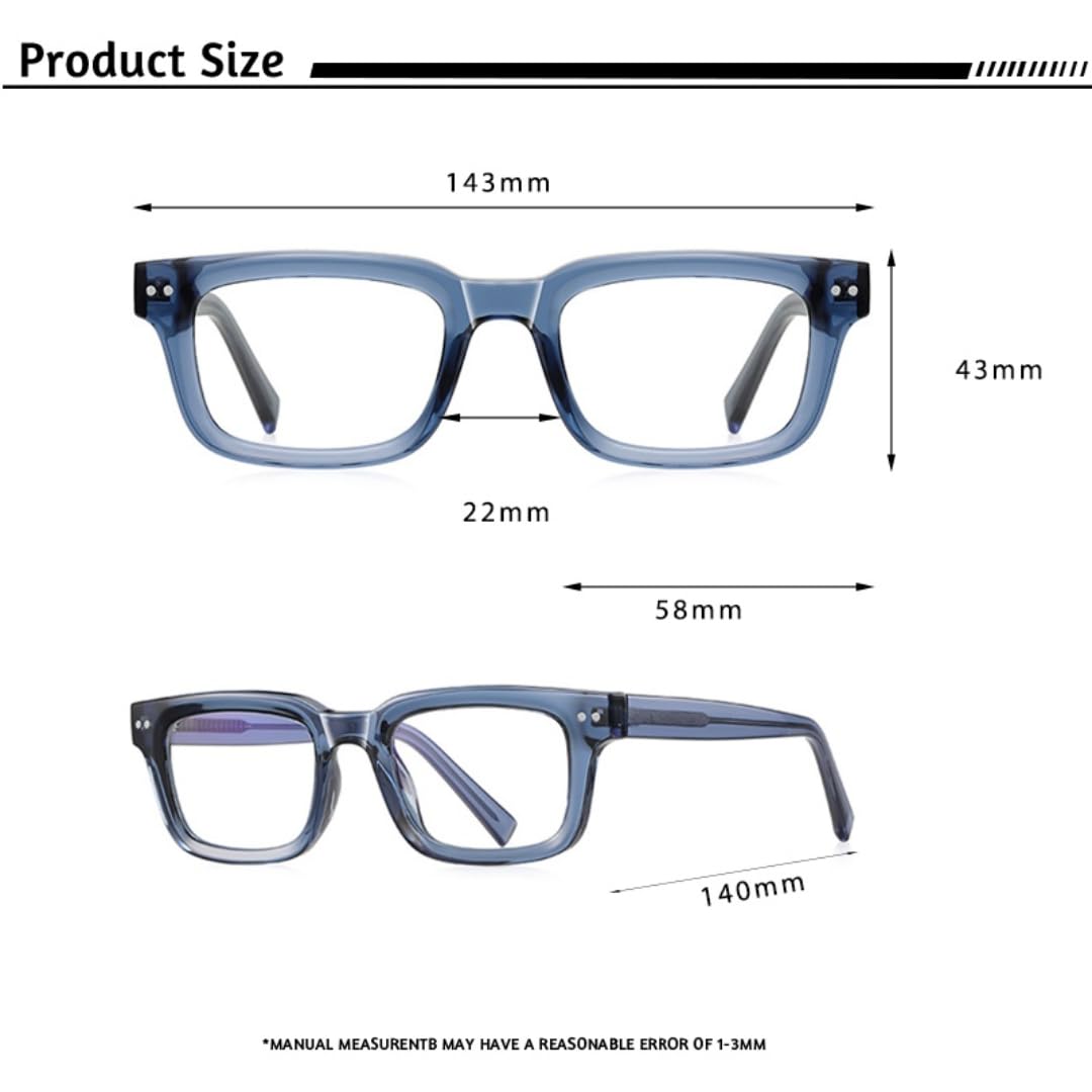 Okulary przeciwsłoneczne w stylu retro, kwadratowe, męskie, damskie, modne, płaskie, lekkie, okulary korekcyjne