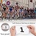 JEELAD Running Bib Competitor Numbers with Safety Pins Tyvek Tearproof Waterproof 4