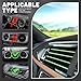 10Pcs Car Air Conditioner Decoration Strip, Decorative Trim for Auto Air Vent Outlet, Waterproof Bendable Auto Air Vent Outlet Shiny Trim for Men Women, Universal Car Interior Decors for Most Cars