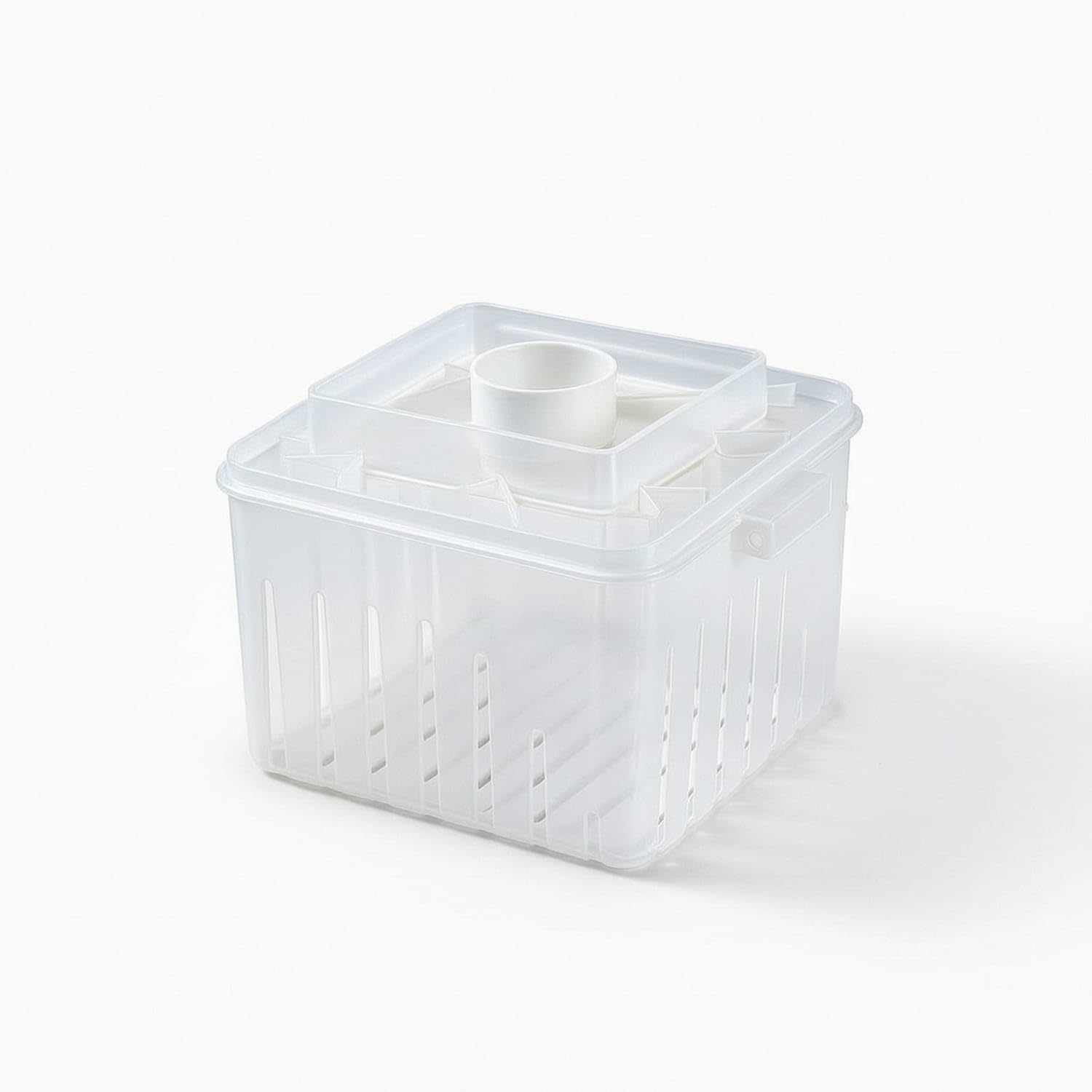 Fine Mesh Greek Yogurt Maker BPABPA-Safe Yogurt Filter with Tray Food Grade Whey Separator Creamy for Home Cooks, Meal Preppers, Kitchen, Countertop, Yogurt Strainer S|Yogurt Makers|Home & Ga-image-13