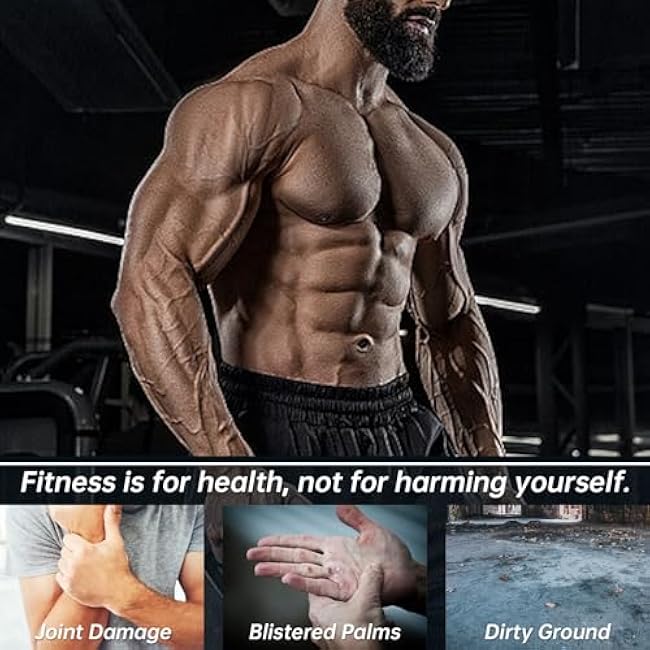 WOOD CITY 2 PCS Wood Push Up Bars Stands with Non-Slip Base, Supports Aerobics and Upper Body Strength Training for Men and Women, Joint-friendly Beech Wood Home Fitness Equipment