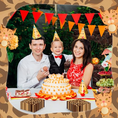 20 Stück Leoparden-Party-Servietten, 2-lagig, weiches Papierservietten, Geschirr für Mädchen, Frauen, Geburtstagsparty, Leoparden-Thema, Party-Dekorationen