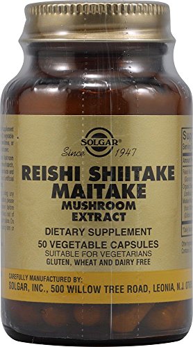 Solgar reishi shiitake maitake