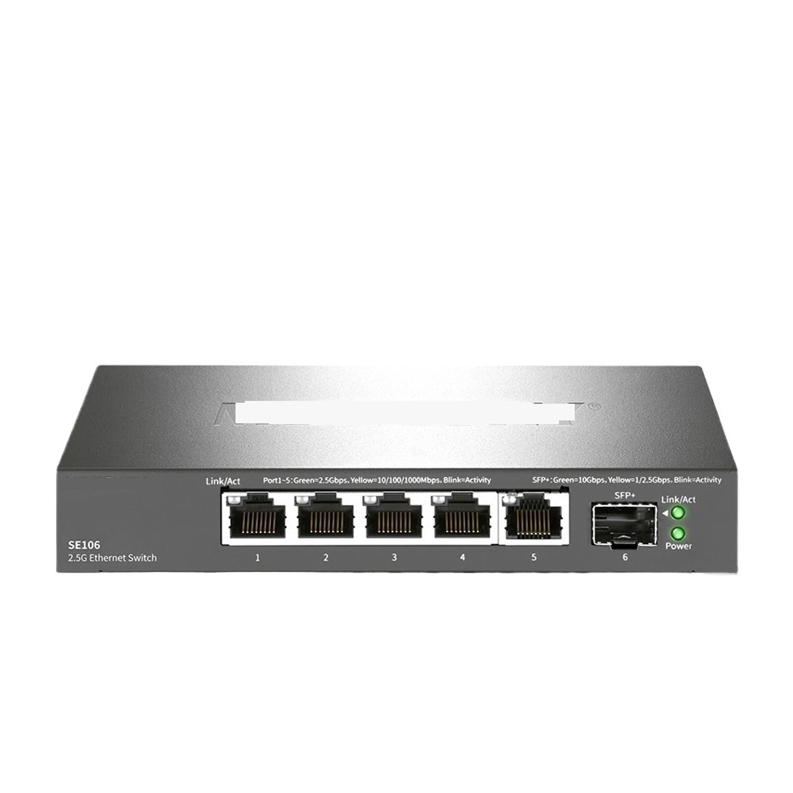 Commutateur réseau 2.5G Ethernet 5 ports répartiteur internet rapide hub SFP+ 10G