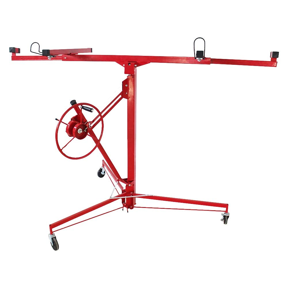 PMSW 11 Drywall Lift Rolling Panel Hoist Jack Lifter Construction Tools
