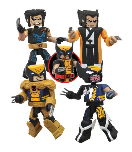 Marvel Universe Minimates The Wolverine Saga Mini Figure Set