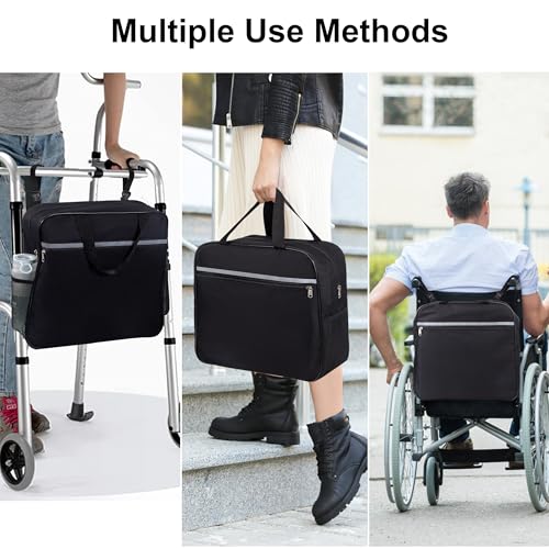 Sac à dos pour fauteuil roulant étanche et universel pour scooter de mobilité - 4