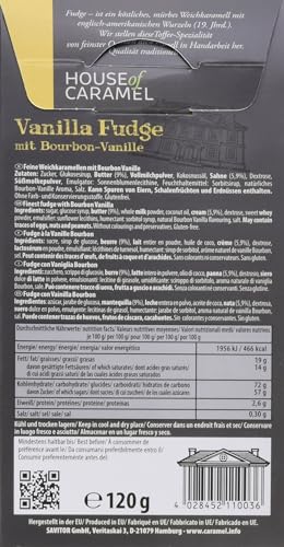 House of Caramel Vanilla Fudge, 120 g