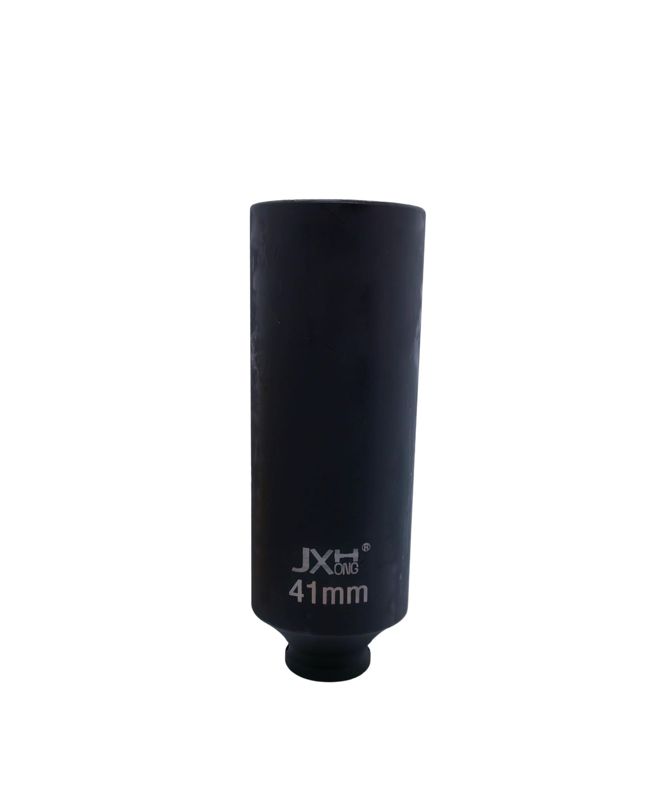 JXHONG 1/2-Inch Drive Metric Extra Deep Impact Socket, Heavy-Duty,6-Point, 6.3-Inch Long, Heat-Treated Cr-V Steel (41mm)